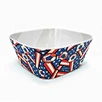 custom melamine square bowl